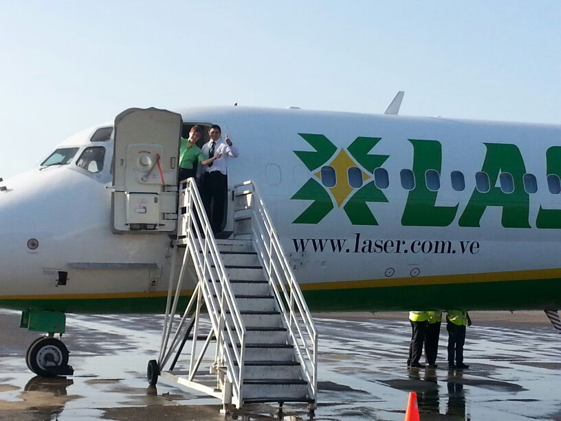 Laser comenzará a volar entre Caracas y Bogotá La Voce d'Italia