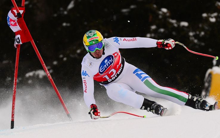 Dominik Paris arrivato terzo nelle prove di Garmisch.