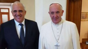 Il Papa ha ricevuto Ernesto Samper, che prova a mediare in Venezuela 