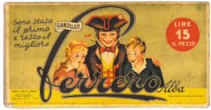 Il brand Ferrero, presente al Museo del marchio italiano