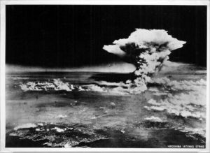 A files handout photograph of the Hiroshima A-bomb blast photographed by the U.S. military on 6 August 1945. EPA/A PEACE MEMORIAL MUSEUMHANDOUT