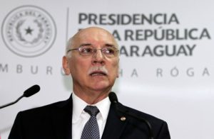 Il ministro degli Esteri del Paraguay, Eladio Loizaiga