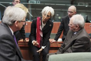 Lagarde (Fmi) e Schauble (Eu)