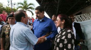 Presidente Maduro llega a Barinas para rendir honores a Aníbal Chávez (foto avn.info.ve)