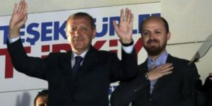 Erdogan e il figlio 1