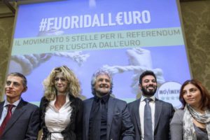 Tentazione anti-euro M5s: “Referendum se noi al governo”