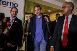 José Luis Rodríguez Zapatero llegó a Venezuela