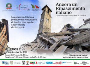 Iniziativa dell’Ambasciata per aiutare i terremotati del centro Italia
