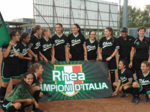 Campionato italiano di softball Under 13: il Caronno di Blanco vince lo scudetto