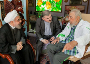 Cuba-Iran: Rohani incontra Fidel Castro all'Avana  