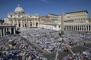 Giubileo: oltre 18 milioni di pellegrini giunti a Roma  (Foto ANSA/ANGELO CARCONI