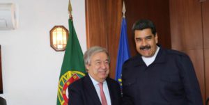 Presidente Maduro se reunió con el secretario general de la ONU
