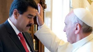 Il Presidente Maduro in visita privada da papa Francesco