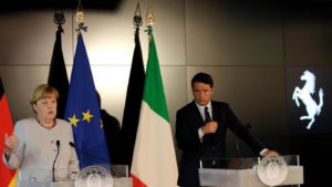 Appello industriali italiani e tedeschi a Renzi-Merkel 