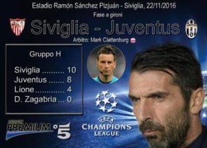Champions, Siviglia-Juventus nel gruppo H (elaborazione)