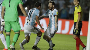 Messi super e Argentina respira, 3-0 alla Colombia