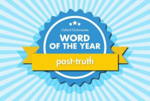 Benvenuti nell'era della 'post-verità',parola dell'anno