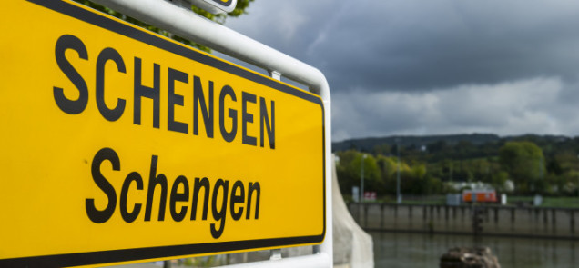 Un villagio in zona Schengen in Lussemburgo.