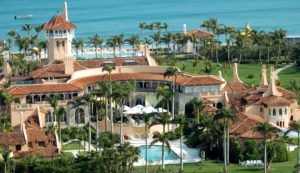 Aerial view of Mar-a-Lago, the oceanfront estate of billionaire Donald Trump in Palm Beach, Fla.  (Photo by John Roca/NY Daily News Archive via Getty Images)