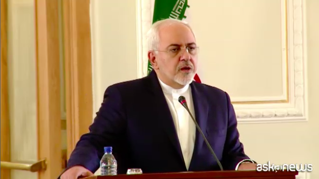 Il ministro degli Esteri iraniano, Mohammad Javad Zarif.