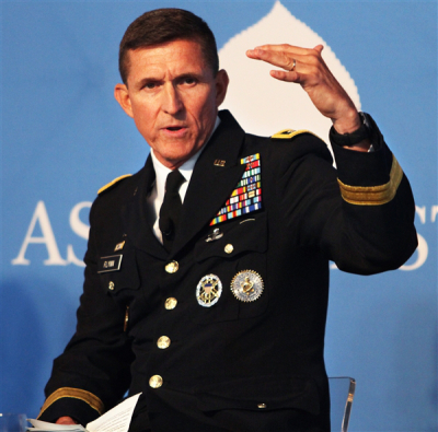 L'ex Consigliere per la sicurezza nazionale degli Stati Uniti Michael T. Flynn