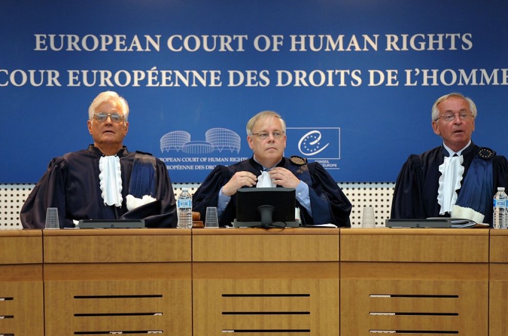 In una foto d'archivio i giudici della Corte Suprema di Straburgo.