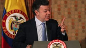 El presidente Santos dijo que Colombia no reconocerá el resultado de las próximas elecciones prersidenciales