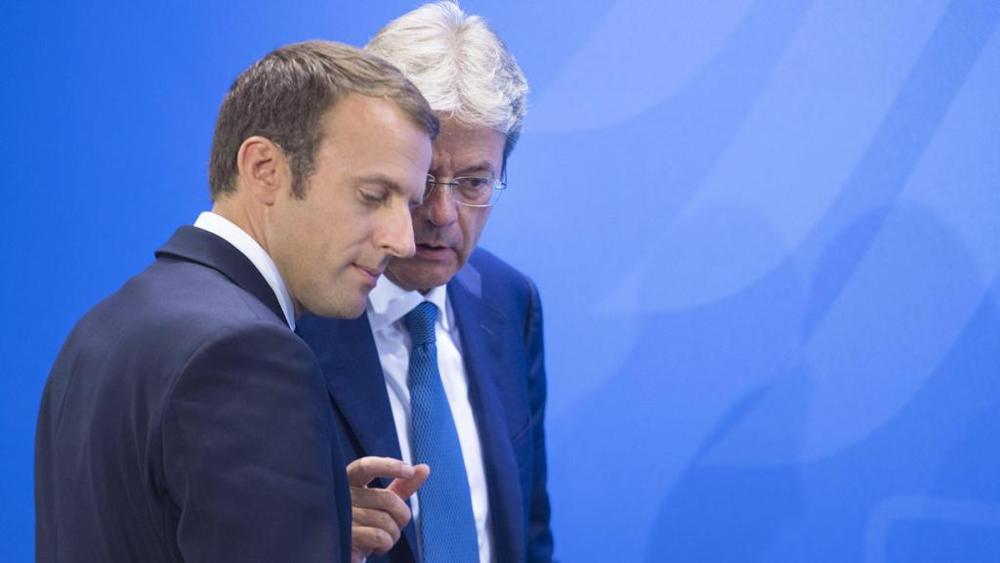 Macron e Gentiloni