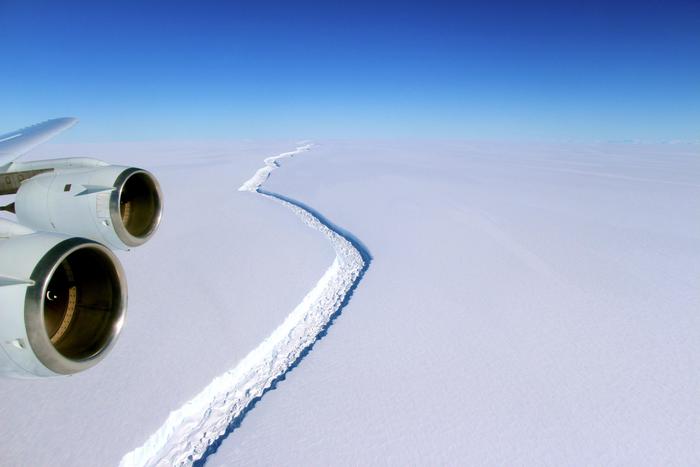 Iceberg, foto Nasa