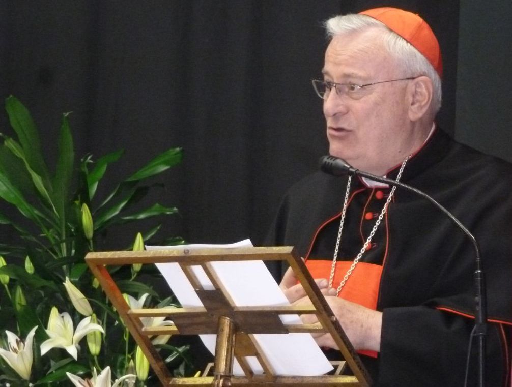 Il presidente della Conferenza episcopale italiana (Cei), il cardinale Gualtiero Bassetti durante un suo intervento. Rai