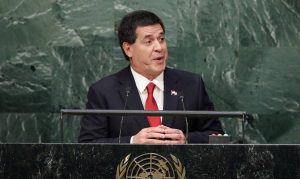 Horacio Cartes, présidente de Paraguay