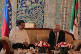 Argel es uno de los primeros países que el presidente Maduro visita para buscar una salida frente a sanciones de EEUU.