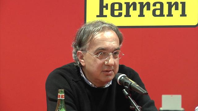 Sergio Marchionne celebra la Ferrari a Wall Street