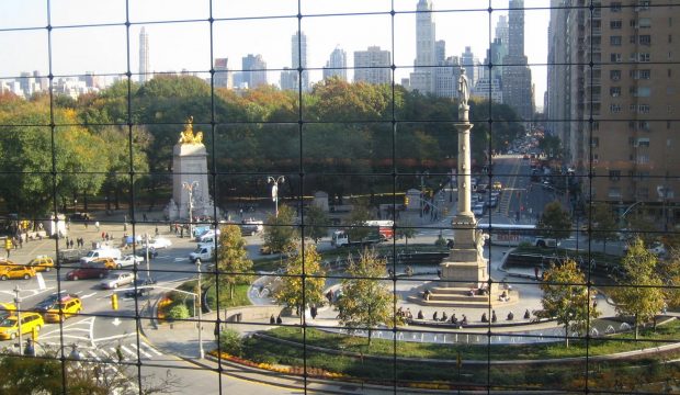 Columbus Circle: la statua di Cristoforo Colombo nel cuore di Manhattan.