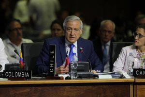 El canciller de Chile asistirá al proceso de negociaciones a efectuarse en República Dominicana