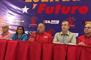 El vicepresidente del PSUV, Diosdado Cabello, dijo que será la ANC quien decide el destino de los partidos que no fueron a las municipales.