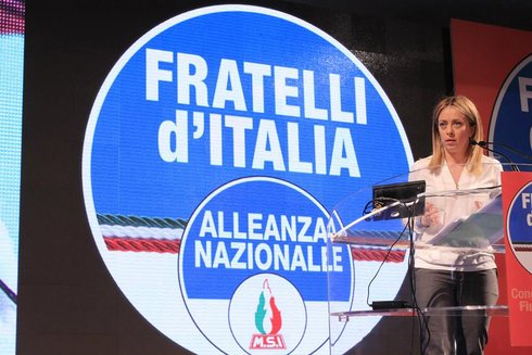 Giorgia Meloni, leader di Fratelli d'Italia.