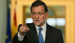Il capo del governo spagnolo, Mariano Rajoy