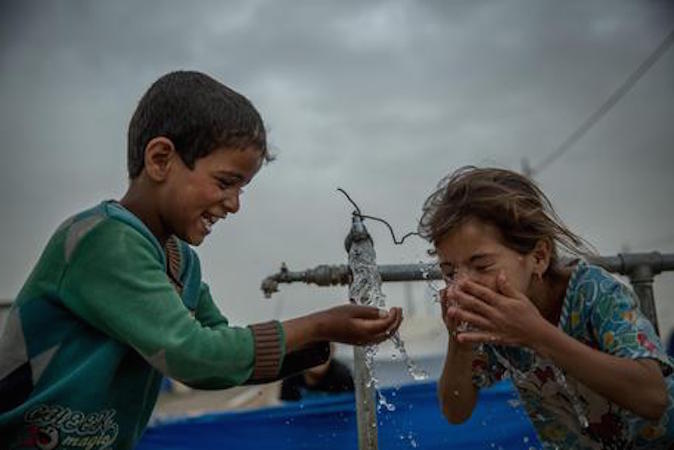 Bambini in pericolo in Iraq.