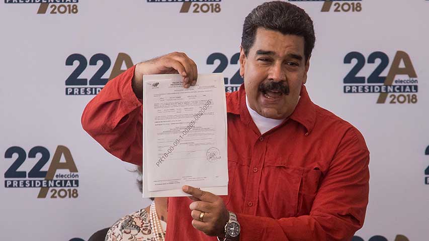 El mandatario afirmó que el Consejo Nacional Electoral reabrió el proceso de inscripción en el Registro Electoral para los venezolanos que se encuentran dentro y fuera del país