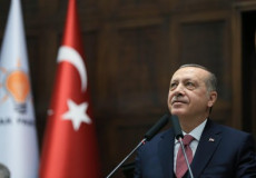 Il presidente della Turchia, Recep Tayyip Erdogan.