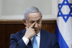 Il premier israeliano Benjamin Netanyahu .