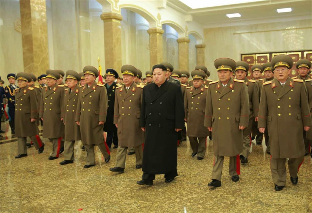 Kim ed i suoi generali.