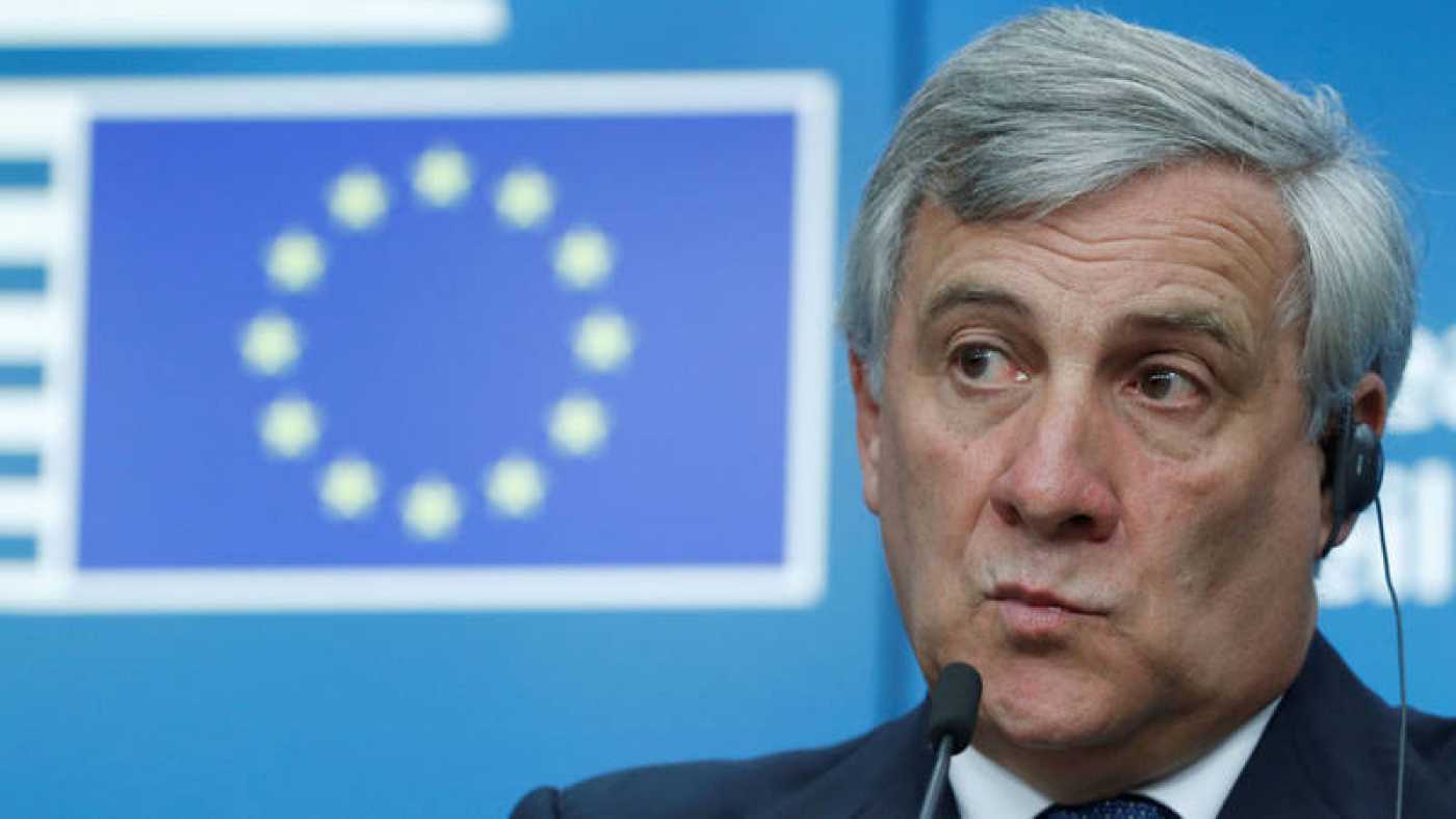 In una foto d'archivio Antonio Tajani, ministro degli Esteri in pectore nel nuovo governo.