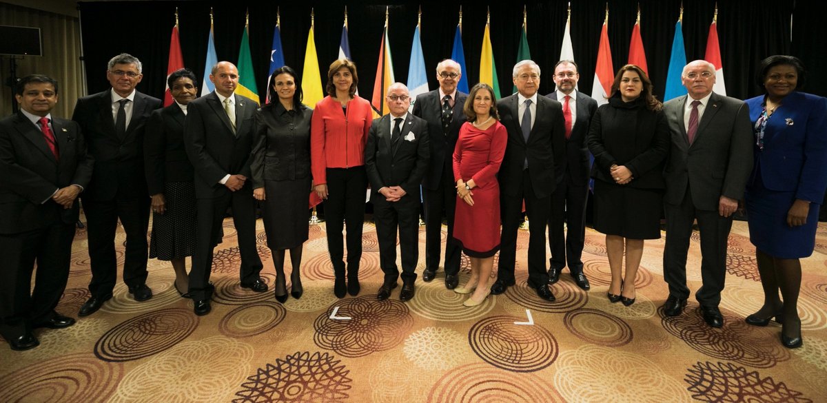 La embajadora venezolana ante la OEA rechazó las declaraciones de los miembros del Grupo de Lima y pidió respeto al proceso electoral venezolano