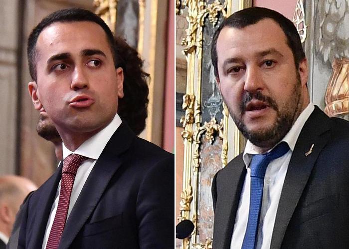 Di Maio e Salvini al Quirinale