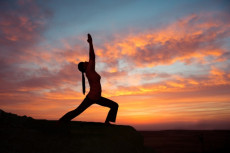 Yoga al amanecer