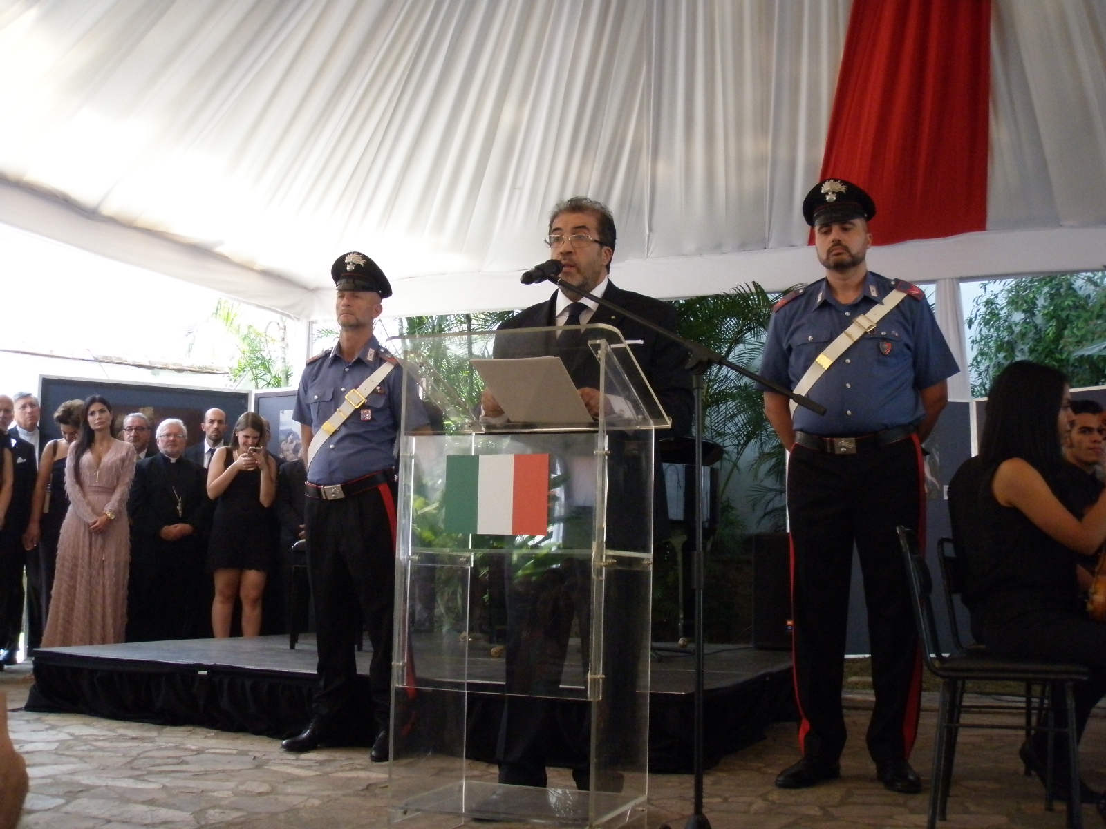 El Embajador de Italia, Silvio Mignano