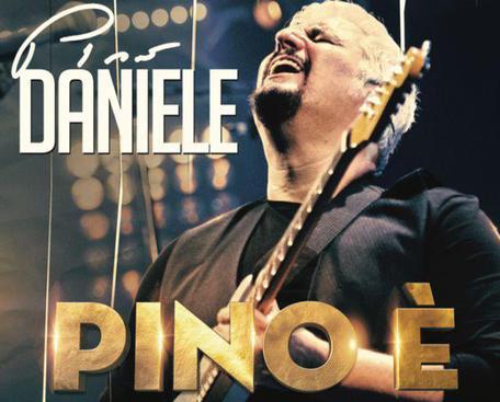 la locandina dei concerto 'PINO E'', tributo a Pino Daniele