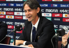 Filippo Inzaghi in conferenza stampa.
